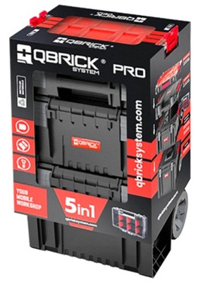 SET SKRZYN NARDZIEDZIOWYCH QBRICK SYSTEM PRO CART 2.0 SET 5W1 ORGANIZER  