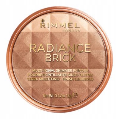 RIMMEL RADIANCE BRICK PUDER BRĄZUJĄCY BRONZER