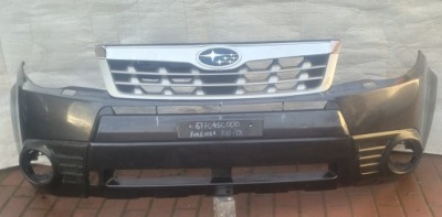 Subaru forester 08-11 бампер + решітка радіатора 57704-sc000 фото №1