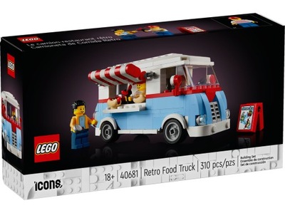 LEGO ICONS PROMOCYJNE 40681 FOOD TRUCK RETRO