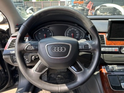 Воздуховод кожа czarna audi a8 d4 четырёхлучевая фото №1