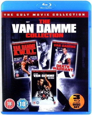 VAN DAMME COLLECTION (WYKONAĆ WYROK / LWIE SERCE / CZARNY ORZEŁ) 3XBLU-RAY