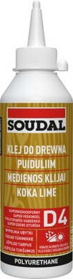 KLEJ DO DREWNA SUPER WODOODPORNY 66A 250ML SOUDAL