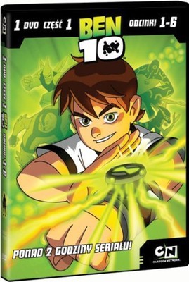 BEN 10 ODCINKI 1-6 DVD