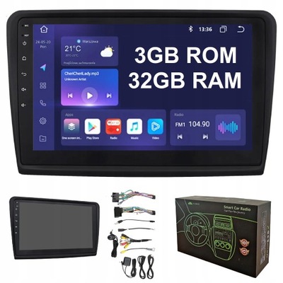 NAWIGACJA RADIO ANDROID DO SKODA SUPERB 2 II DSP CARPLAY 3/32GB LTE USB GPS