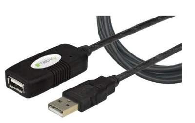 Techly Przedużacz Kabel USB 2.0 A-A M/F 10 m Aktywny