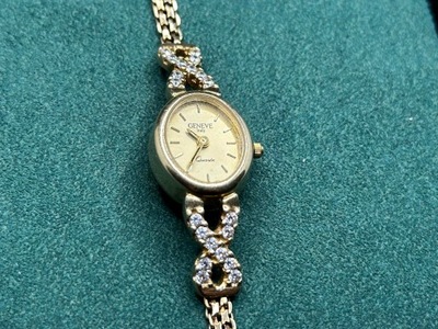 Złoty Zegarek Geneve Italy 14K p.0.585