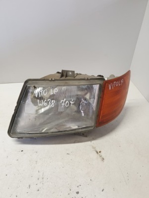 Фара лампа передняя левая перед левый mercedes-benz vito w638 фото №1