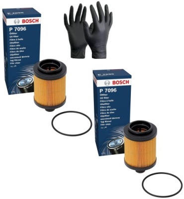 2x фільтр оливи bosch f026407096 p7096 + безкоштовно фото №1