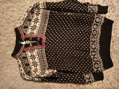 Sweter Specially made for Norway wełna XL