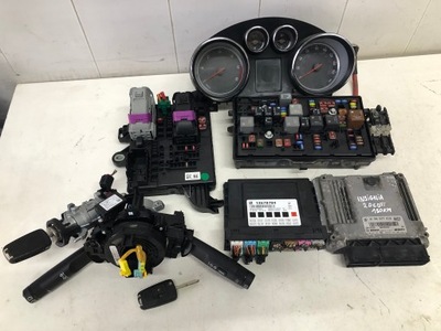 Блок керування набір стартовий opel insignia 2.0 cdti 0281017453 фото №1