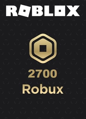 2700 RS Robux Roblox Kod 30$ PL