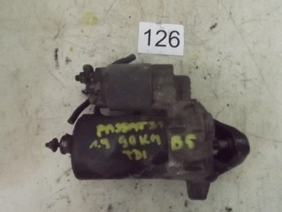 Vw passat b5 стартер 1,9 tdi фото №1