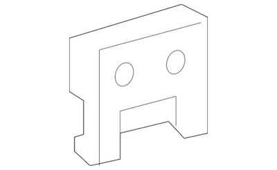 Петля, петли бардачка, кронштейн, sprinter, lt фото №1