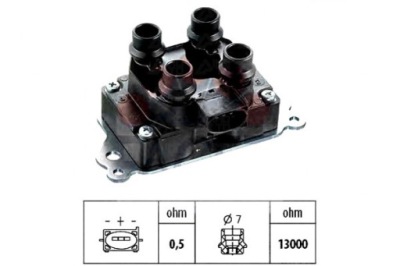 Катушка зажигания eps 1008887 1008886 1018140 a96bf1 фото №1