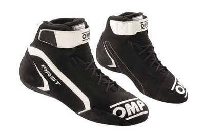 Buty OMP First FIA czarno-białe rozm. 38