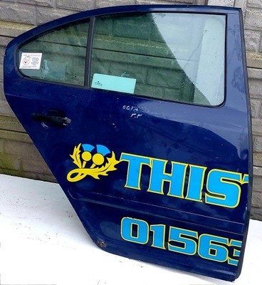 Дверь задняя задние правое skoda octavia ii hb фото №1