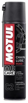 MOTUL СМАЗКА DO ЦЕПИ C2 CHAIN LUBE ROAD 400ML / MOTOCYKLE / MOTUL