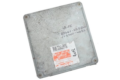 Бортовий комп'ютер carina 1.6 89661-2b580 175700-4653 4a-fe фото №1