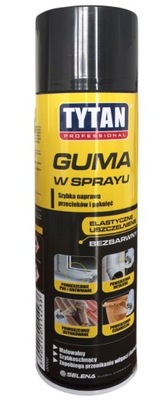 TYTAN GUMA W SPRAYU CZARNY 400ml