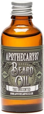 Apothecary 87 Bezzapachowy olejek do brody 50ml