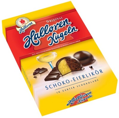 HALLOREN SCHOKO EIERLIKOR 125g Z NIEMIEC