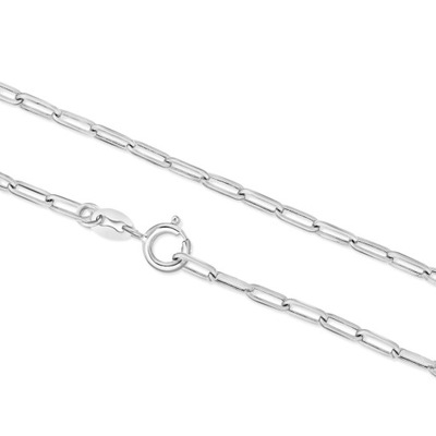 Srebrny łańcuszek - Ozdobny Ankier 70cm pr.925