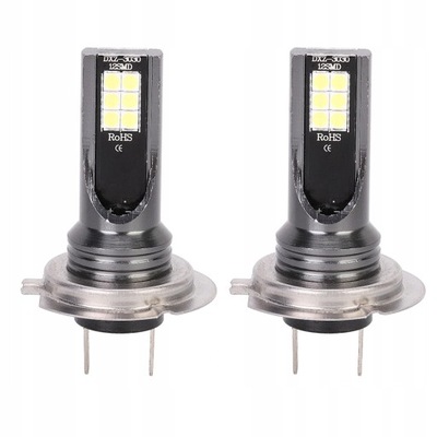 2 PIEZAS H7 12LED FARO AUTO FARO  