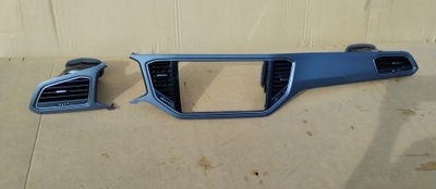 Рамка dekor молдинг панели консоли volkswagen vw t-roc 22r комплект фото №1