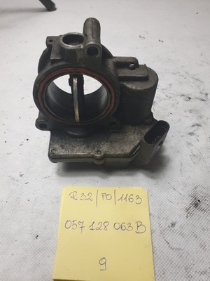 Audi оригинальный номер 057128063b дроссельная заслонка фото №1