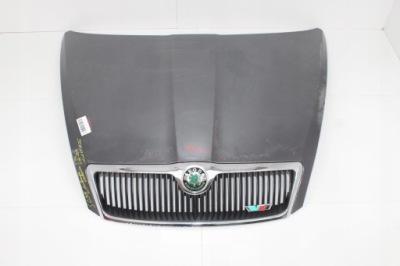 Капот крышка двигателя skoda octavia ii lift 08-13r lf8j фото №1