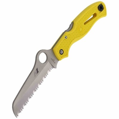 Nóż Spyderco Atlantic Salt Yellow FRN Spyder (C89S