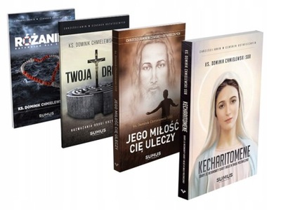 Pakiet 4 książek ks. Dominika Chmielewskiego