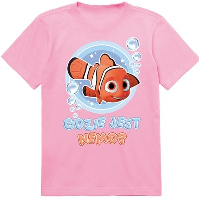 T-SHIRT KOSZULKA GDZIE JEST NEMO FINDING 140