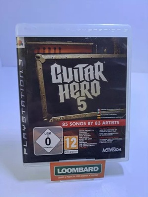 GRA PS3 GUITAR HERO 5