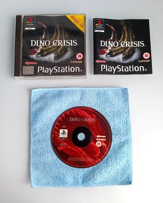 Dino Crisis PSX PS1 KOMPLETNA PLAYSTATION 3XA