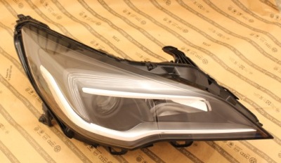 Opel astra 5 v k 15-19 лампа передняя линза led фото №1
