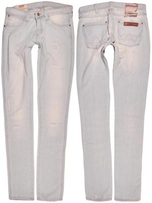 WRANGLER spodnie SLIM vintage jeans STOKES W28 L34
