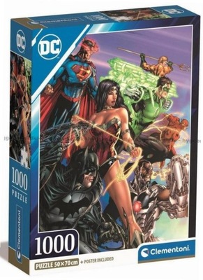 Puzzle 1000 Compact Dc Comics Justice League