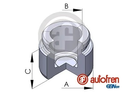 РЕМ.КОМПЛЕКТ СУППОРТА ТОРМОЗА TLOCZEK 35X2 SN D02536