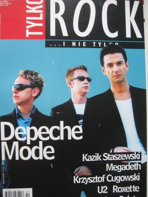 TYLKO ROCK Megadeth, U2, Roxette, DEPECHE MODE, Kazik - 5/2001