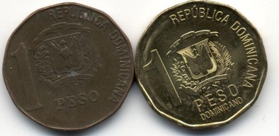 DOMINIKANA 2 sztuki po 1 peso