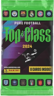 PANINI TOP CLASS 2024 SASZETKA Z KARTAMI - KARTY PIŁKARSKIE