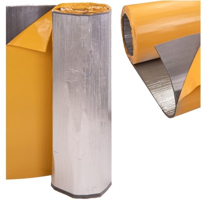 PIANKA MATA ALUMINIUM FOLIA WYGŁUSZAJĄCA 10mm poliuretanowa z aluminium