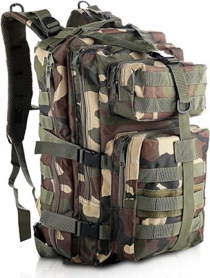 Plecak Trekkingowy 35L Wojskowy Assault Turystyczny Backpack
