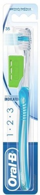 Szczoteczka OralB 1.2.3 Indicator Medium ŚREDNIA