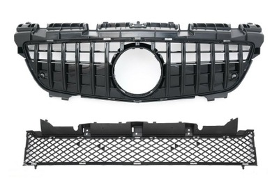 Решётка радиатора решётка радиатора panamericana amg gt mercedes slk r172 w172 чёрный блеск nowa фото №1