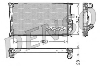 DENSO DRM05111 РАДІАТОР ВОДИ