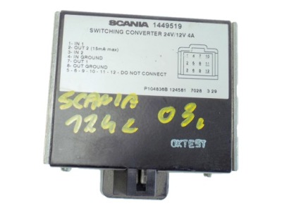 Scania 4 114 124l 03r преобразователь 1449519 фото №1
