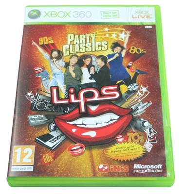 Party Classic Lips X360 Xbox 360